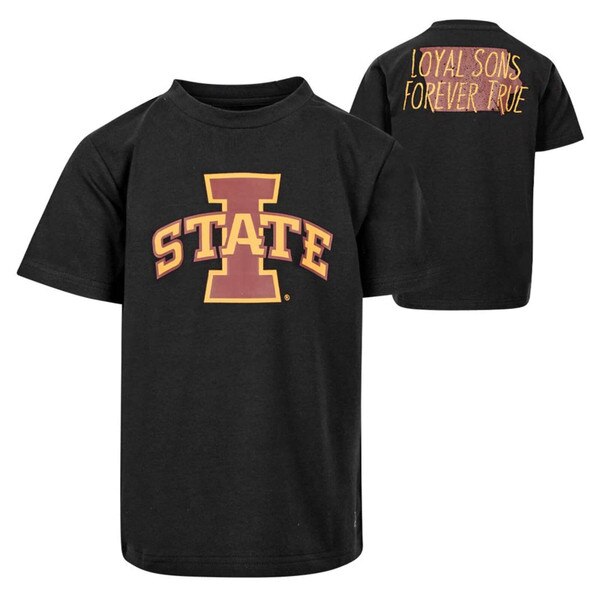 Authentic Brand Youth I-State Black Short Sleeve T-Shirt